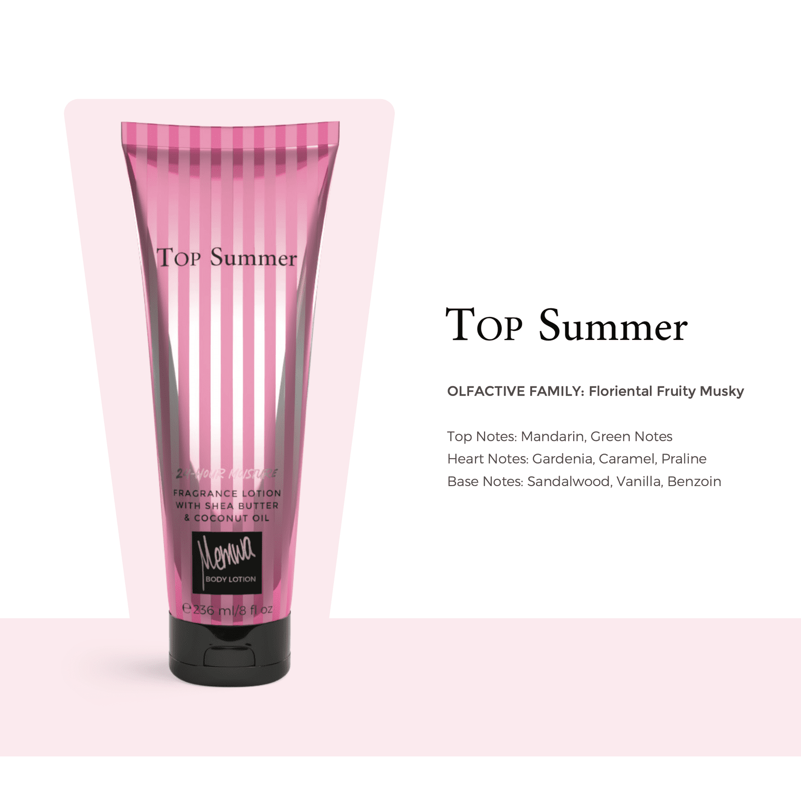 Top Summer - Body Lotion 236ML By Memwa