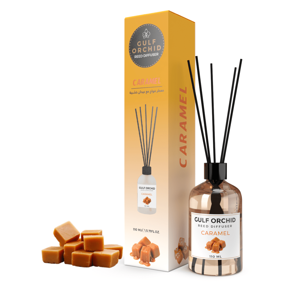 Caramel Reed Diffuser - 110Ml By Gulf Orchid